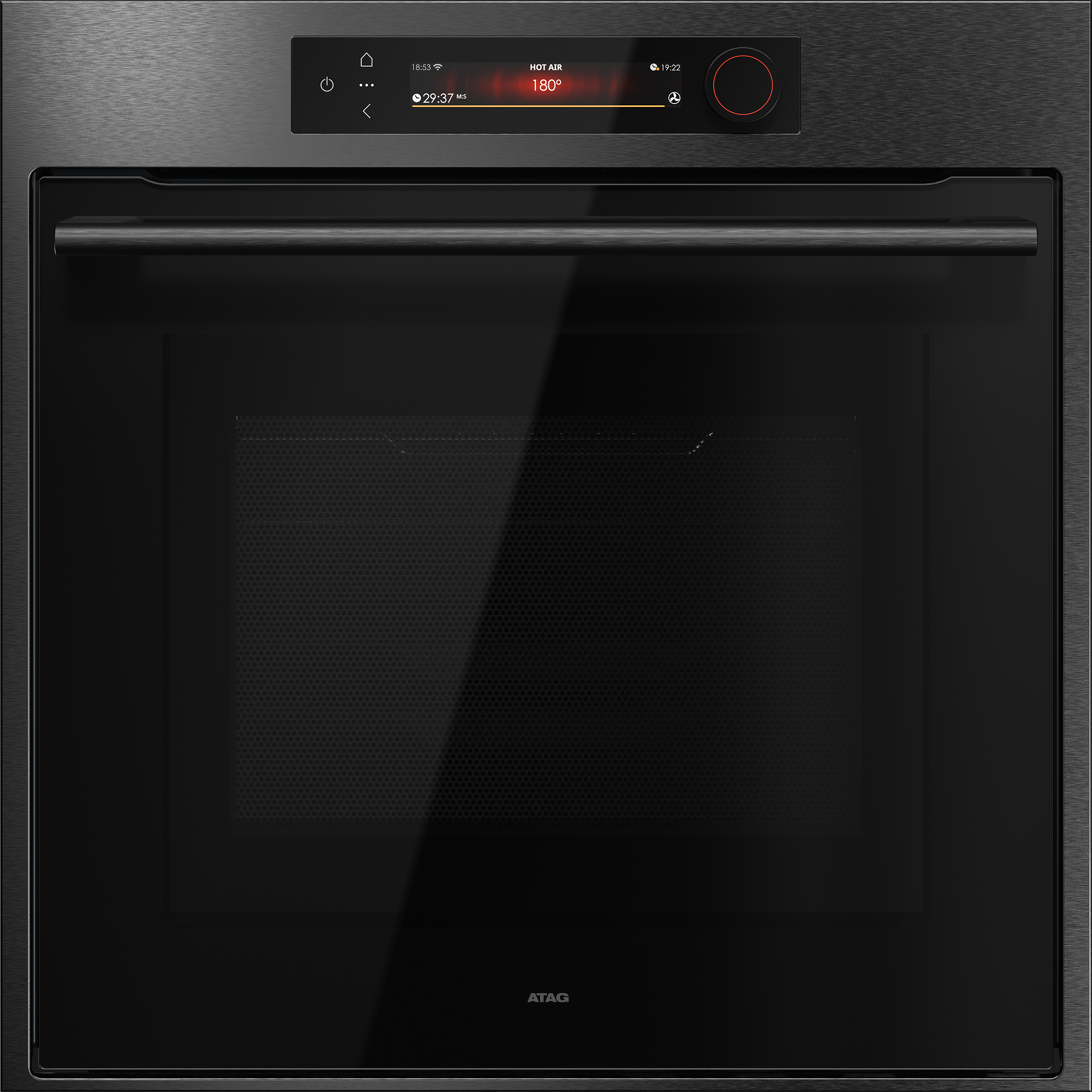 ATAG CX8612D ATAG oven met magnetron Black Steel CX8612D - 60 cm - magnetron voor uw keuken - Keuken-Centrum Utrecht