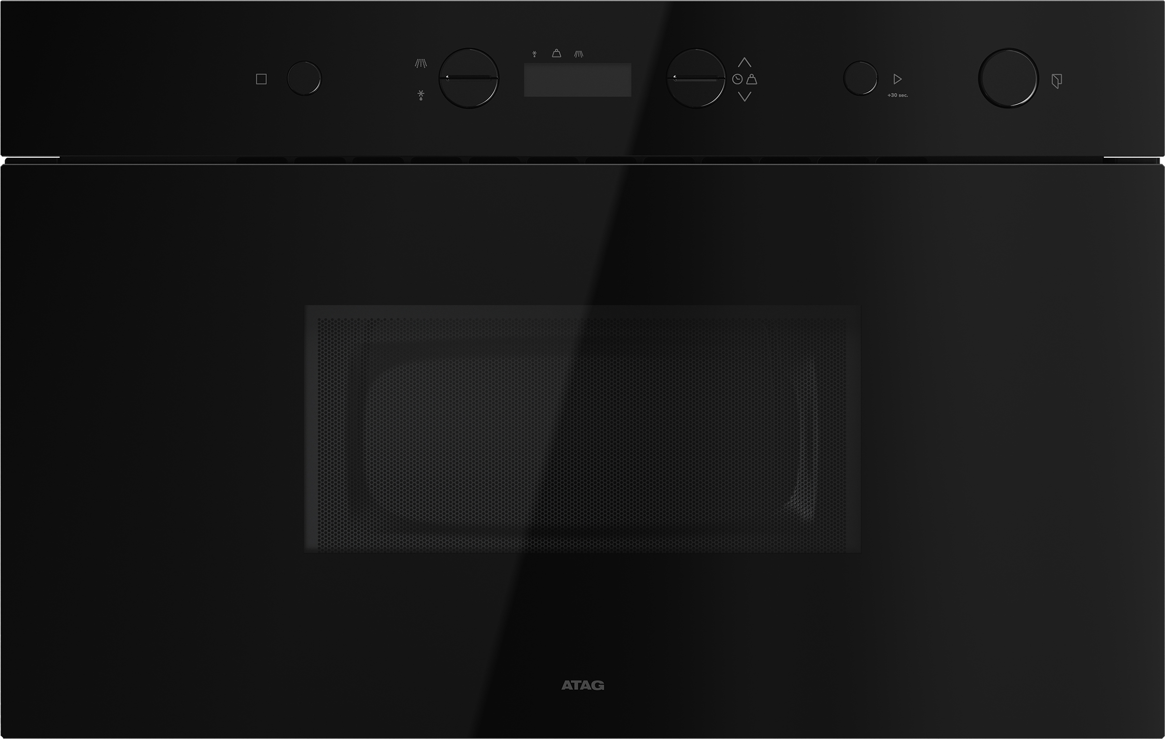 ATAG MA6371A ATAG magnetron Black Glass 38 cm MA6371A - 60 cm - magnetron voor uw keuken - Keuken-Centrum Utrecht
