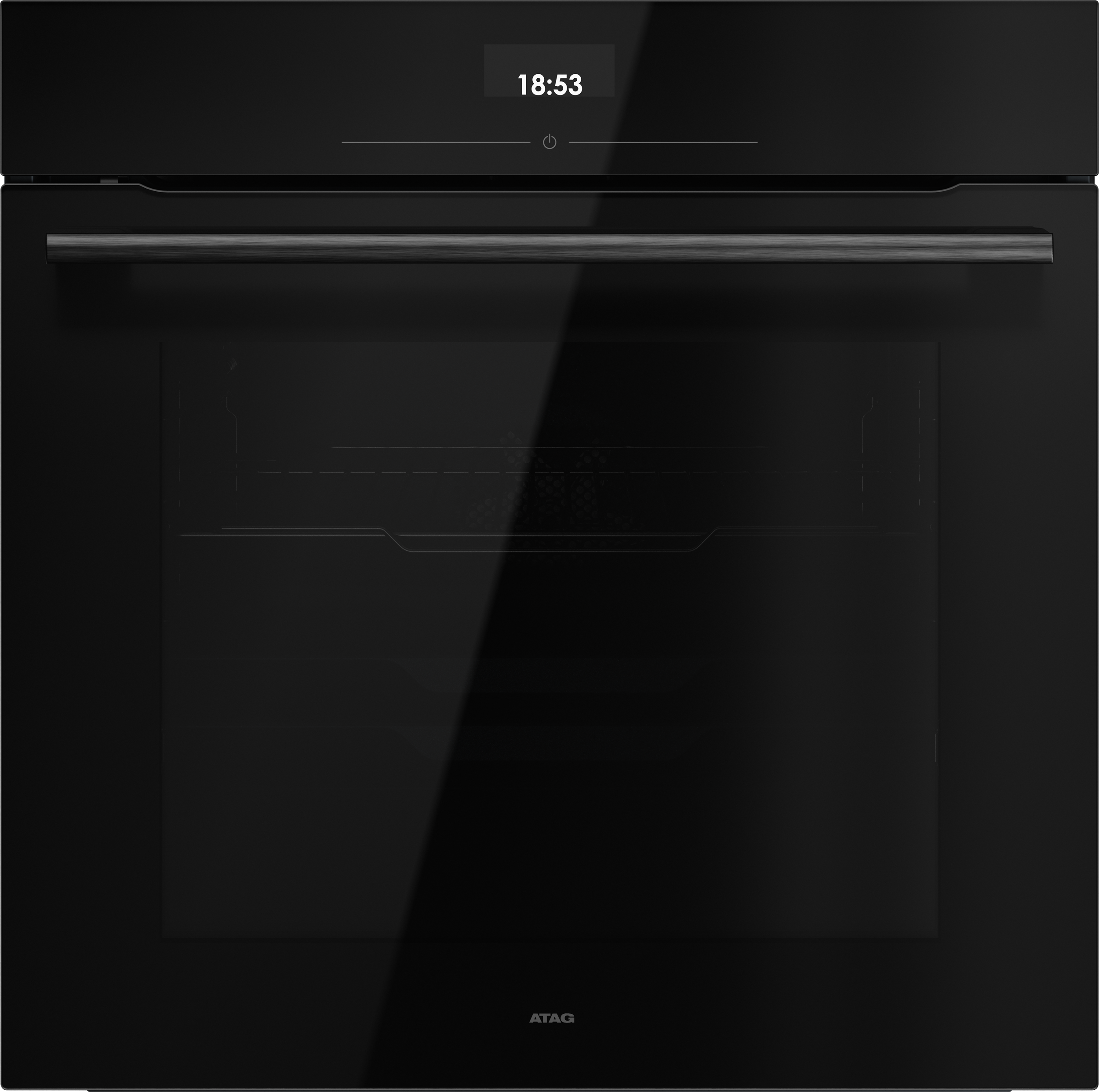 ATAG OXP6671C Oven met pyrolyse Black Glass TFT (60 cm) - 60 cm - oven voor uw keuken - Keuken-Centrum Utrecht